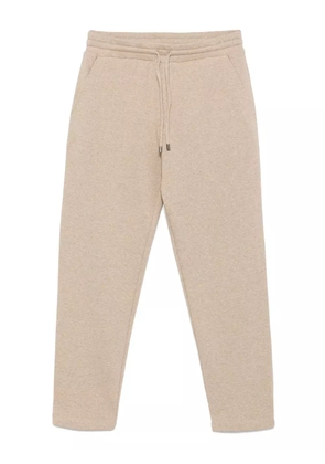 Canali mélange-effect track pants - Neutrals