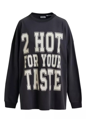 Essentiel Antwerp letter-print T-shirt - Blue