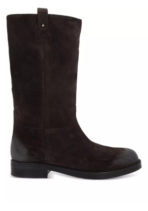 Church's suede leather boots - Brown