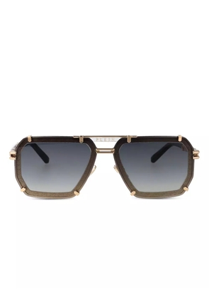 Philipp Plein Eyewear SPP1310301 GOLD BROWN