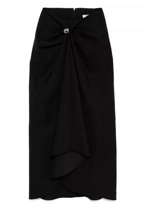 CHATS BY C.DAM Ruth midi skirt - Black