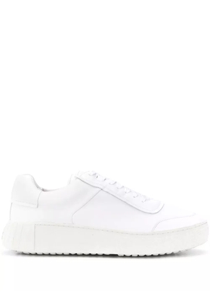 Primury low-top leather sneakers - White