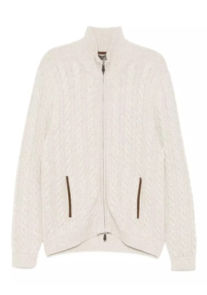 N.Peal Richmond cardigan - Neutrals