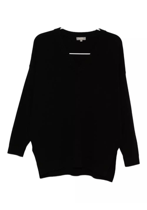N.Peal V-neck jumper - Black