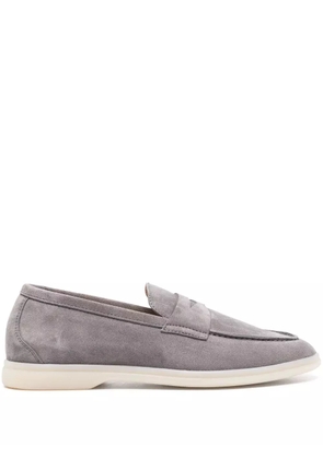 Scarosso Luciana suede loafers - Grey