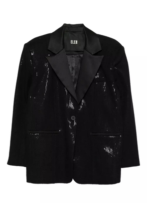 Eleh sequin-embellished jacket - Black