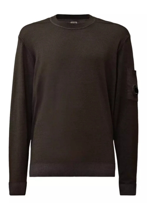 C.P. Company Lens-detail sweatshirt - Brown