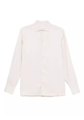 Alessandro Gherardi long-sleeve button-down shirt - Neutrals