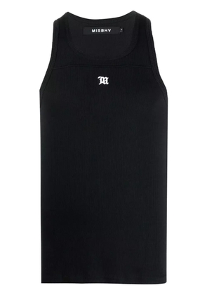 MISBHV appliqué logo tank top - Black