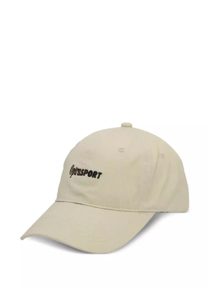 OpéraSPORT embroidered-logo cap hat - Neutrals