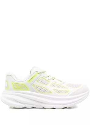 HOKA Clifton One9 mesh-panel sneakers - White