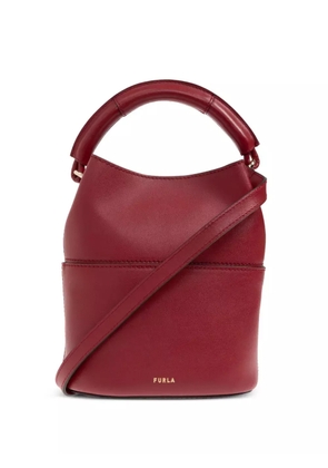 Furla Sfera leather bucket bag - Red