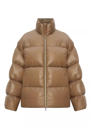 JIL SANDER+ quilted puffer coat - Brown