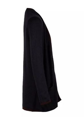 Hermès Pre-Owned open-front pocket cardigan - Black