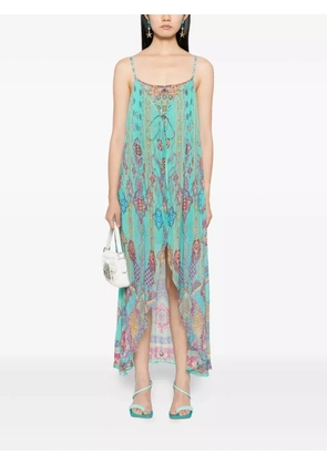 Camilla The Concubine’s Corridor layered dress - Green