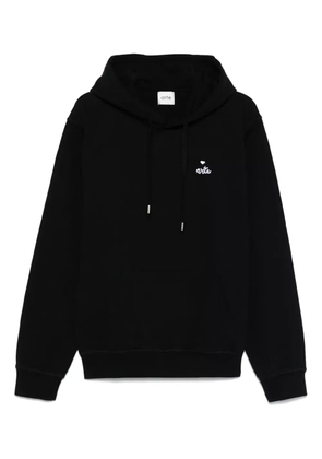 Arte Antwerp Heart-logo hoodie - Black