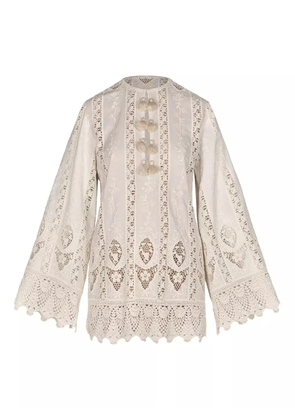 Johanna Ortiz Vision Seeking mini dress - White