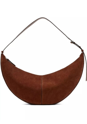 Proenza Schouler Slide suede shoulder bag - Brown