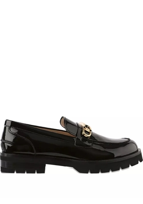 Hogl Robin patent-leather loafers - Black