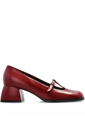 Nodaleto T-bar block-heel pumps - Red