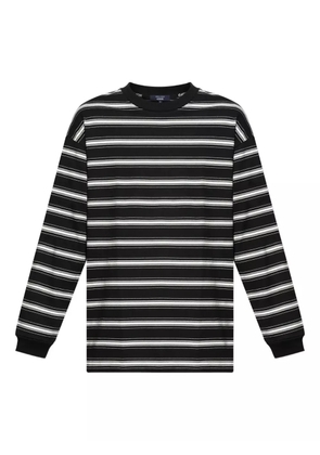 Comme des Garçons Homme striped long-sleeve T-shirt - Black