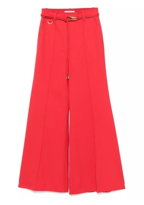 ZIMMERMANN Crush trousers - Red