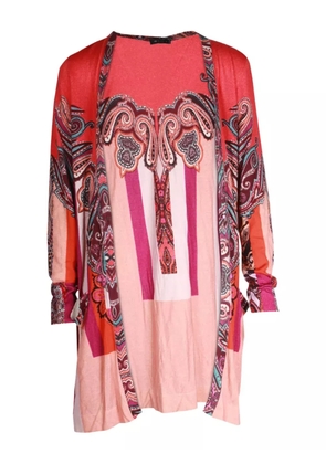 Etro Vintage paisley-print striped jacket - Red