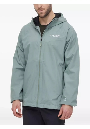 adidas hooded rain jacket - Green
