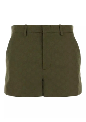 Gucci GG monogram shorts - Green