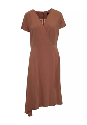 JOSEPH V-neck asymmetric dress - Pink