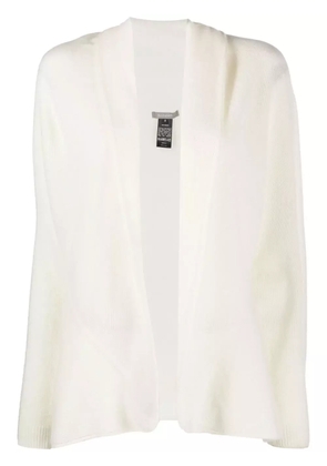 Suzusan open-front knit cardigan - White