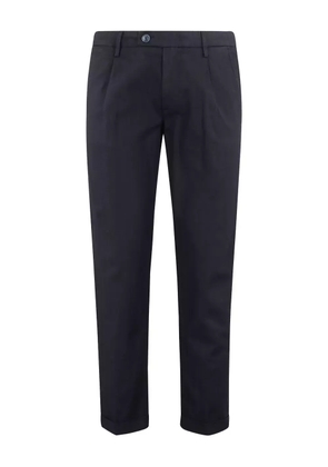 Re-Hash cotton straight-leg trousers - Blue