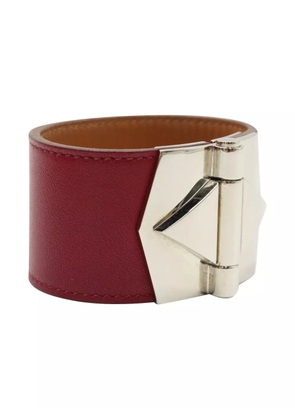 Hermès Pre-Owned Bérénice Cuir bracelet - Red