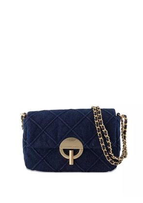 Vanessa Bruno medium Moon quilted chain-strap shoulder bag - Blue