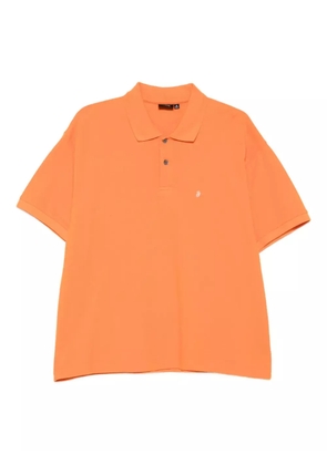 Stüssy short-sleeve cotton polo shirt - Orange