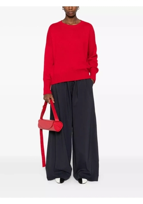 Lisa Yang round-neck sweater - Red