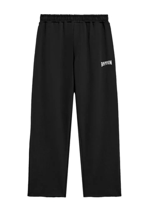 BARROW embroidered logo sweatpants - Black