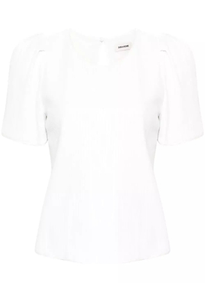 Zadig&Voltaire Tchao sequinned T-shirt - White