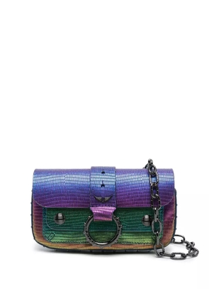 Zadig&Voltaire Kate Wallet leather shoulder bag - Blue