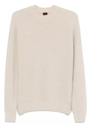 BOSS waffle-knit sweater - Neutrals