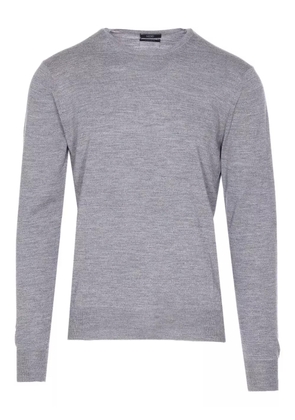 Hosio long-sleeve crew-neck sweater - Grey