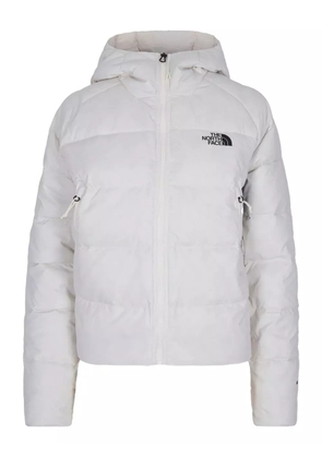 The North Face hooded puffer jacket - White