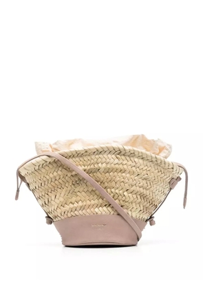Zeus+Dione Thalassini straw mini bag - Neutrals