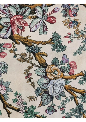 Pierre-Louis Mascia floral-print fringed scarf - Neutrals