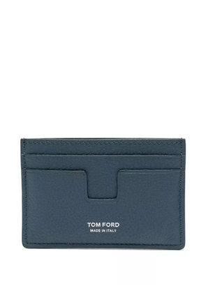 TOM FORD leather card holder - Blue
