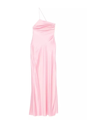 Danamé asymmetric slip dress - Pink