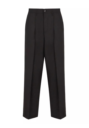 Department 5 pleated-front trousers - Black