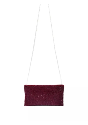 Benedetta Bruzziches Your Best Friend La Petite crystal-embellished crossbody bag - Red