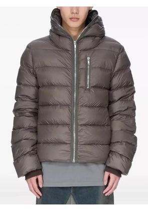 Rick Owens hooded puffer jacket - Brown