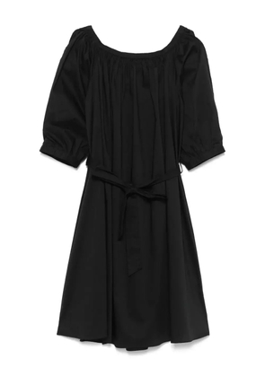 LIU JO poplin mini dress - Black